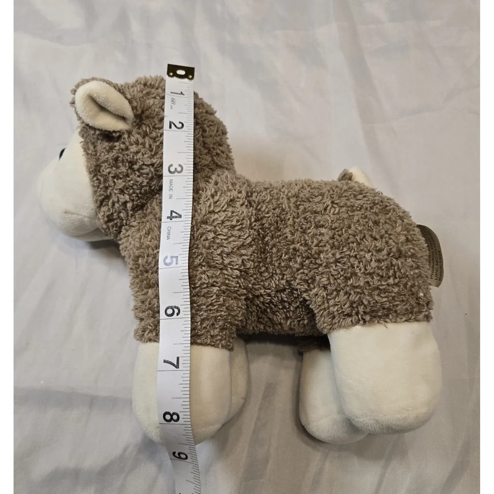Fuzzy Plush‎ Brown Cream Lamb 10
